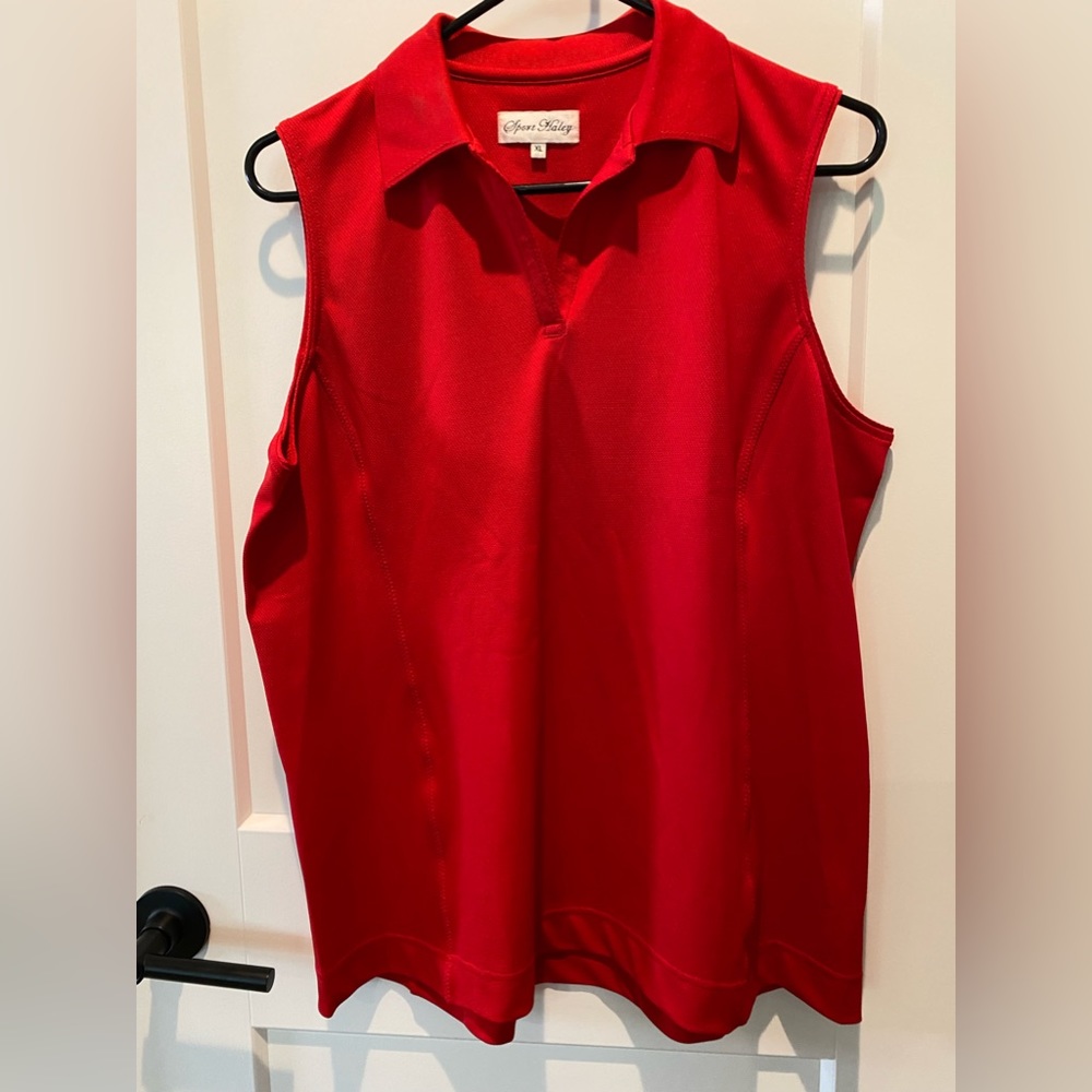 Sport Haley Sleeveless‎ Golf Shirt.